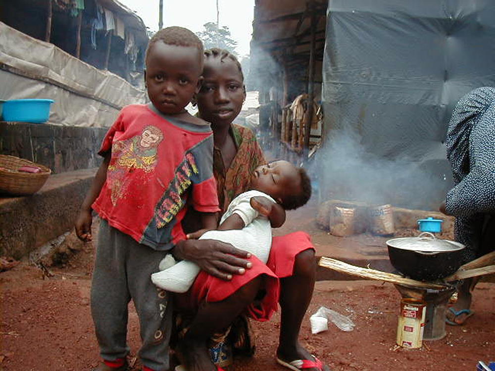 Sierra Leone war victim