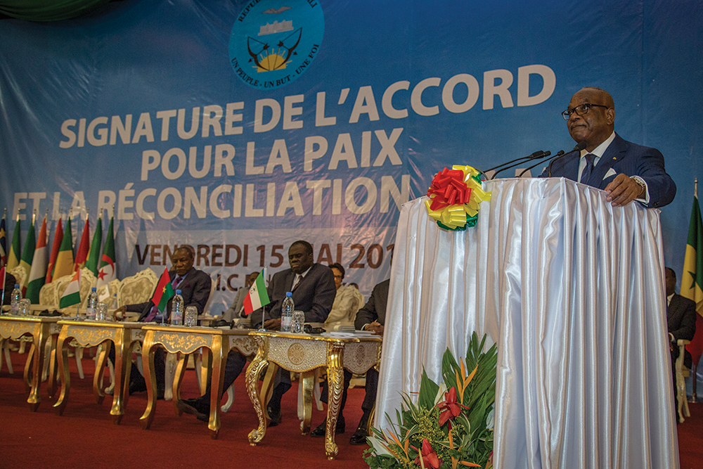 Ceremony of Signature of Peace Agreement In Mali