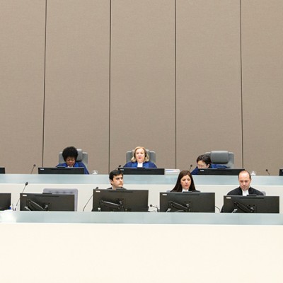 Court Room Of The ICC